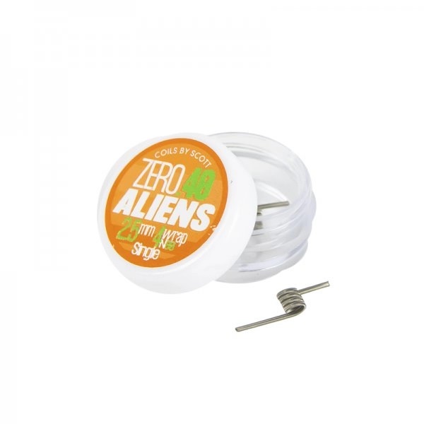 Coils RDL Alien Clapton 0.40Ω Ni80 (2pcs) - Coils by Scott